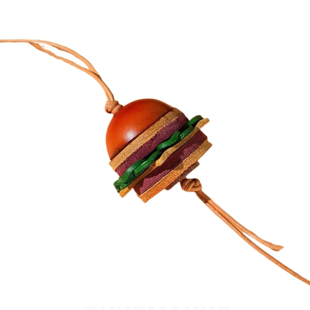 Bag Charm "Burger"
