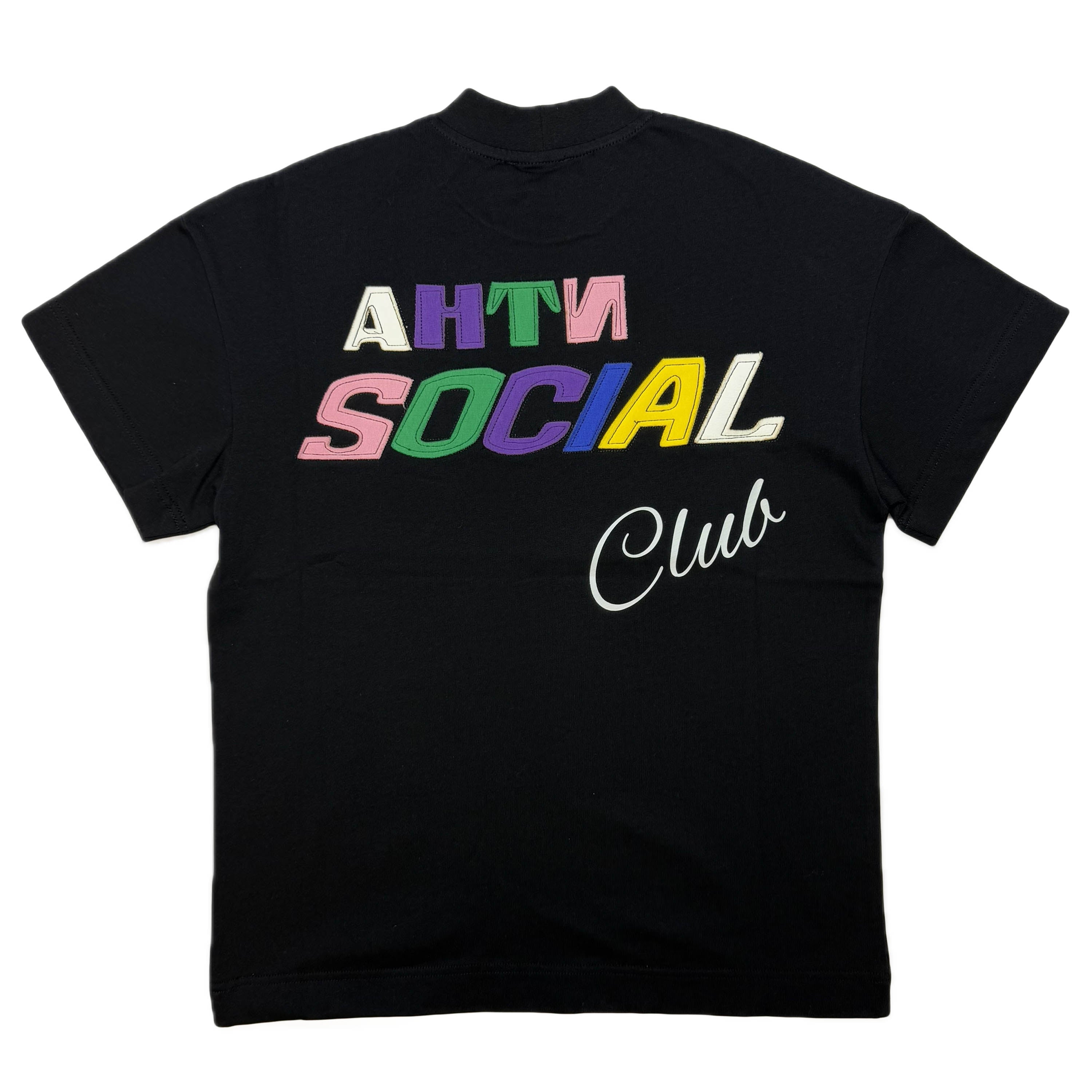Тениска ANTI SOCIAL — овърсайз с апликация и бродерия на ръкава, 240гр памук, шита в Пловдив | Ulle